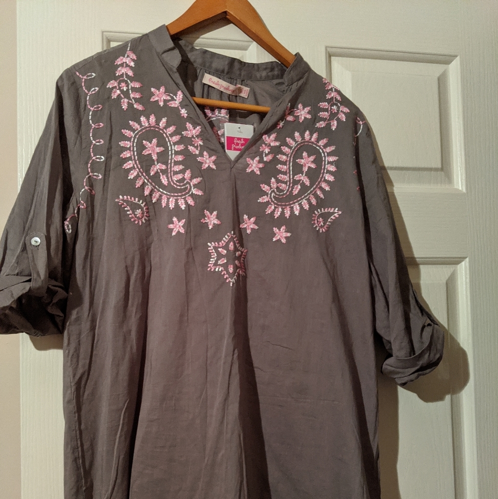NWT Fresh Produce Misty Tunic